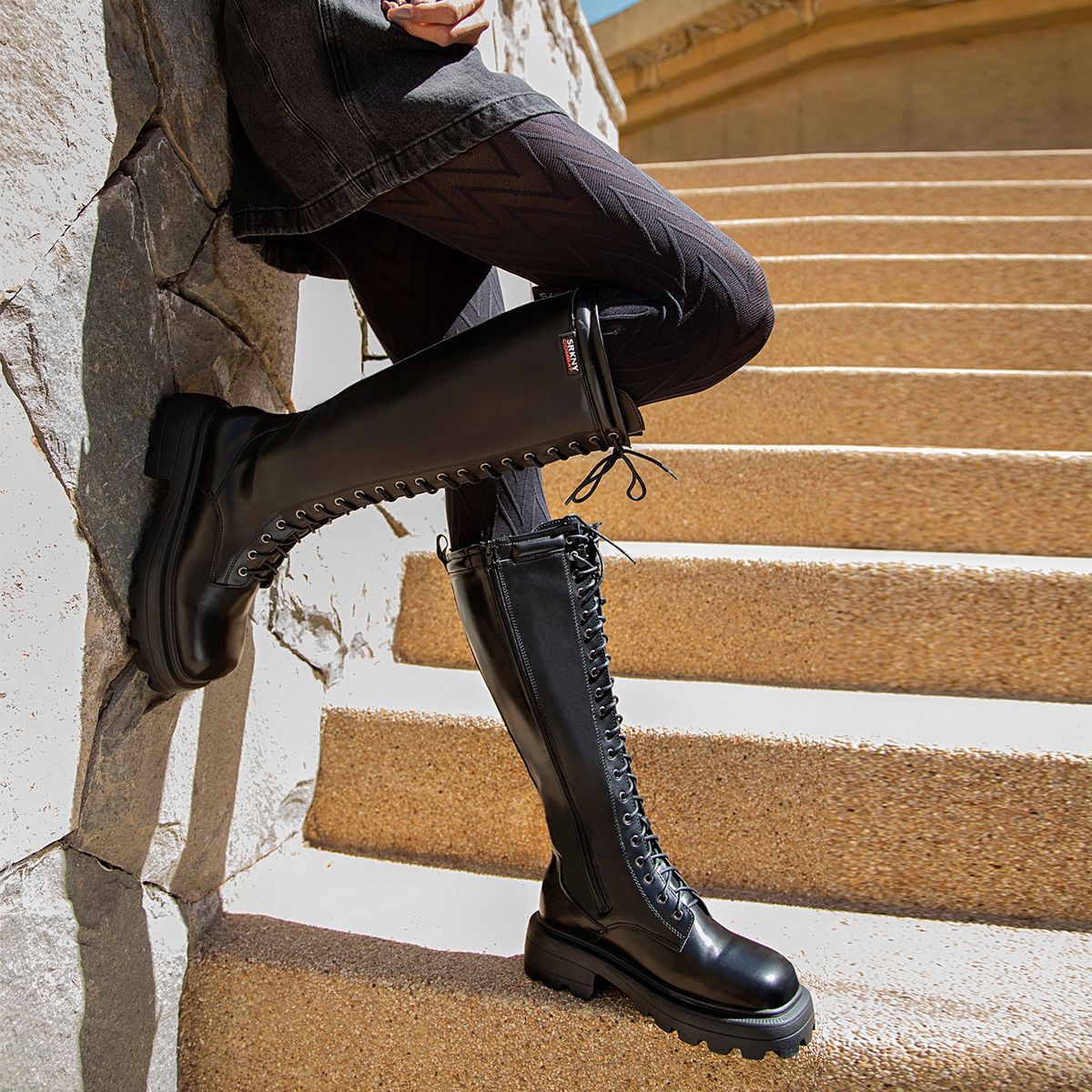 RICKY SARKANY - Ricky Sarkany Bota Mujer Negro