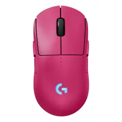 LOGITECH - G Pro 2 Mouse Inalámbrico Magenta