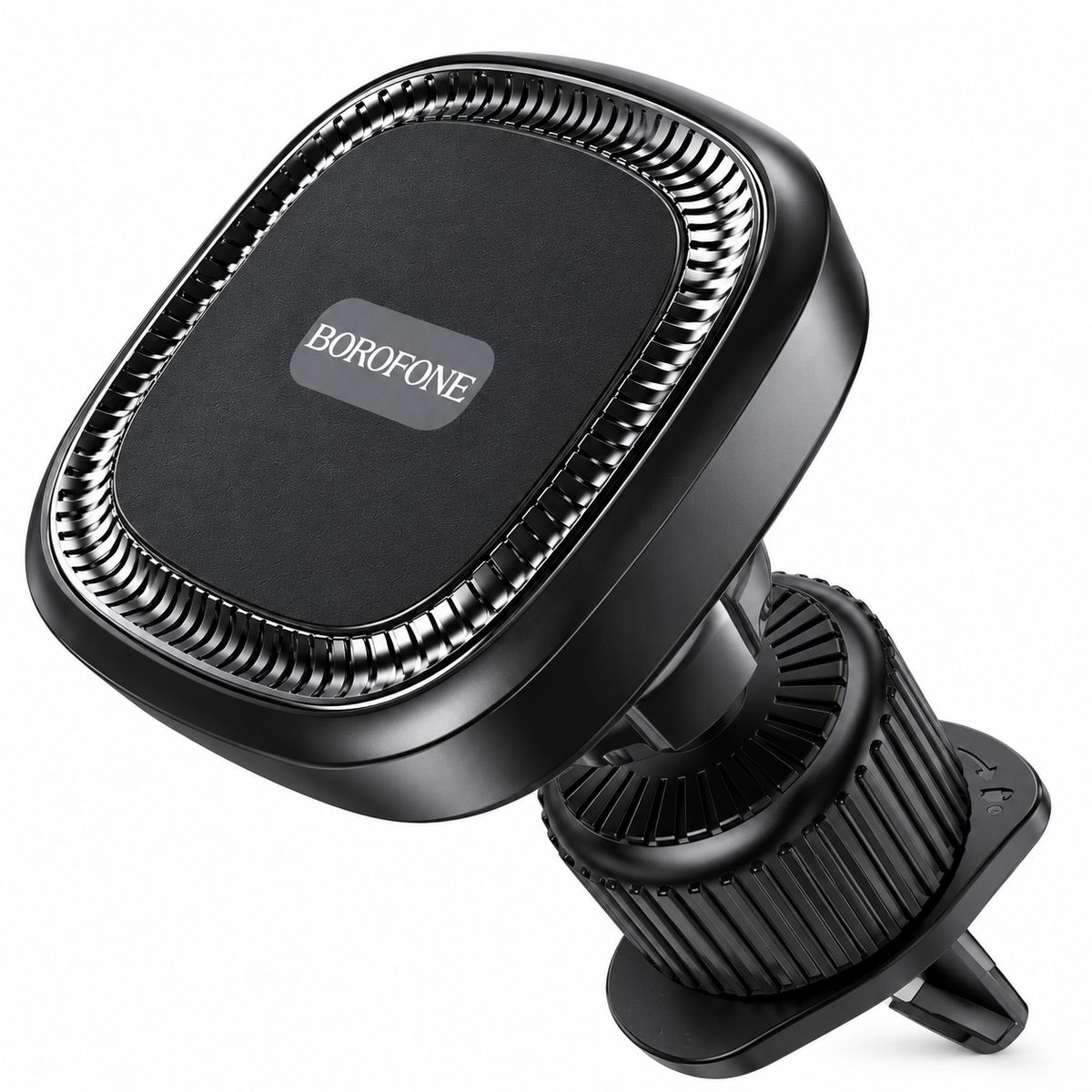 BOROFONE - Soporte Magnetico Celular Para Auto Rejilla Ventilación BOROFONE BH96 360° Negro