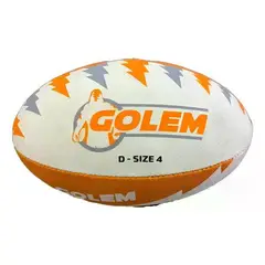 GENERICO - Pelota De Rugby Golem Tamaño 4 - Alta Duración Naranja