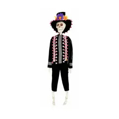 GENERICO - Adorno Halloween Esqueleto Catrina 40 Cm 1 Unidad