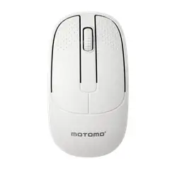 MOTOMO - Mouse Inalámbrico Bluetooth 2.4g Recargable Silencioso