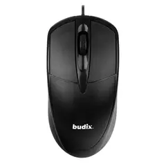 BUDIX - Mouse Óptico Bu-lavora Con Cable Usb 1200 Dpi