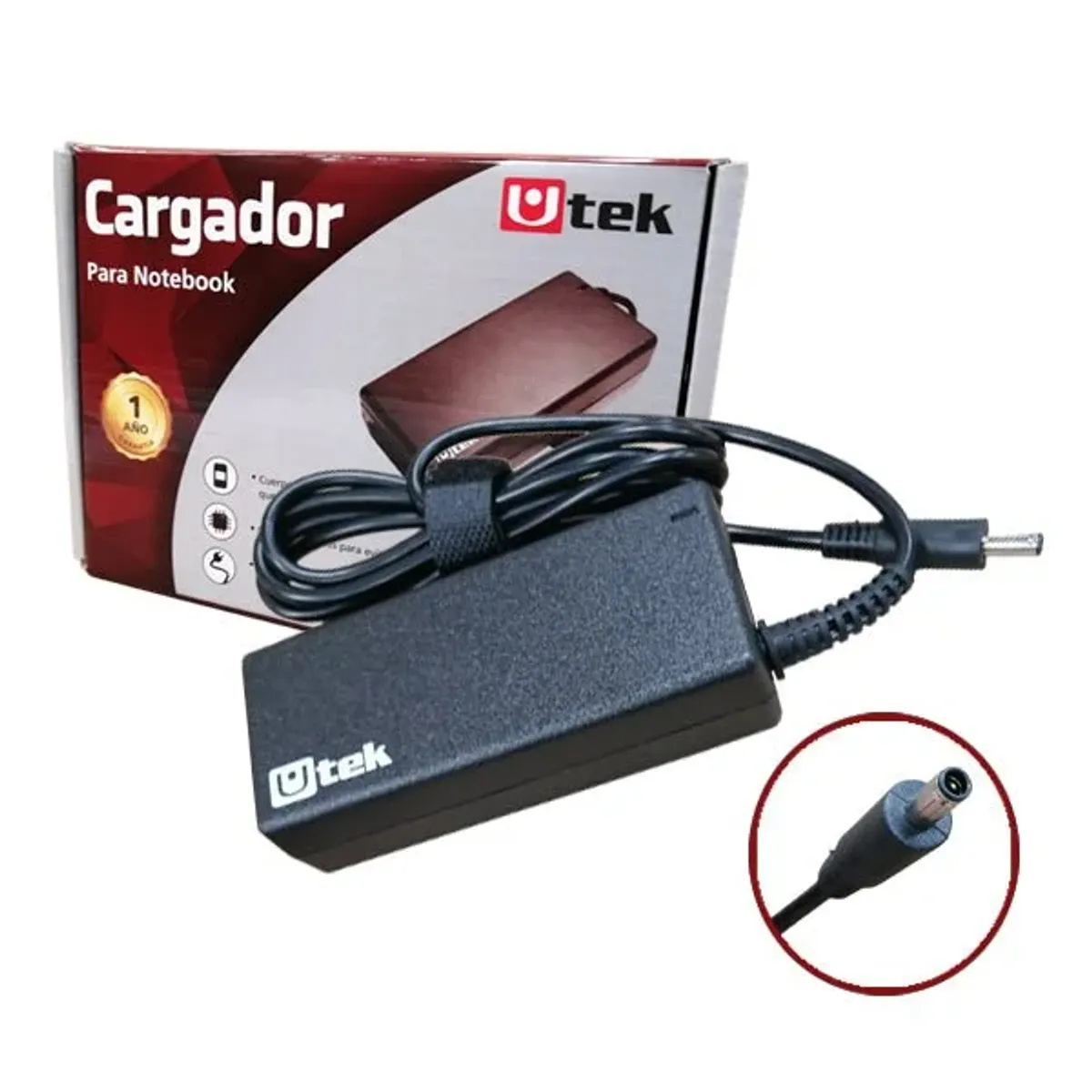 DELL - Cargador compatible con notebook Dell UT-DL651 65W 19.5V 3.34A