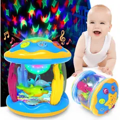 BEBE - Juguete Musical Proyector Bebé Jyusmile 612M Luz Giratoria