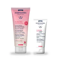 ISISPHARMA - Kit Ruboril Bálsamo Limpiador 100 ml + Expert SPF50+ 40 ml Sin Color