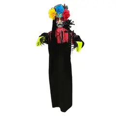 GENERICO - Esqueleto Catrina Colgante 108 Cm Halloween