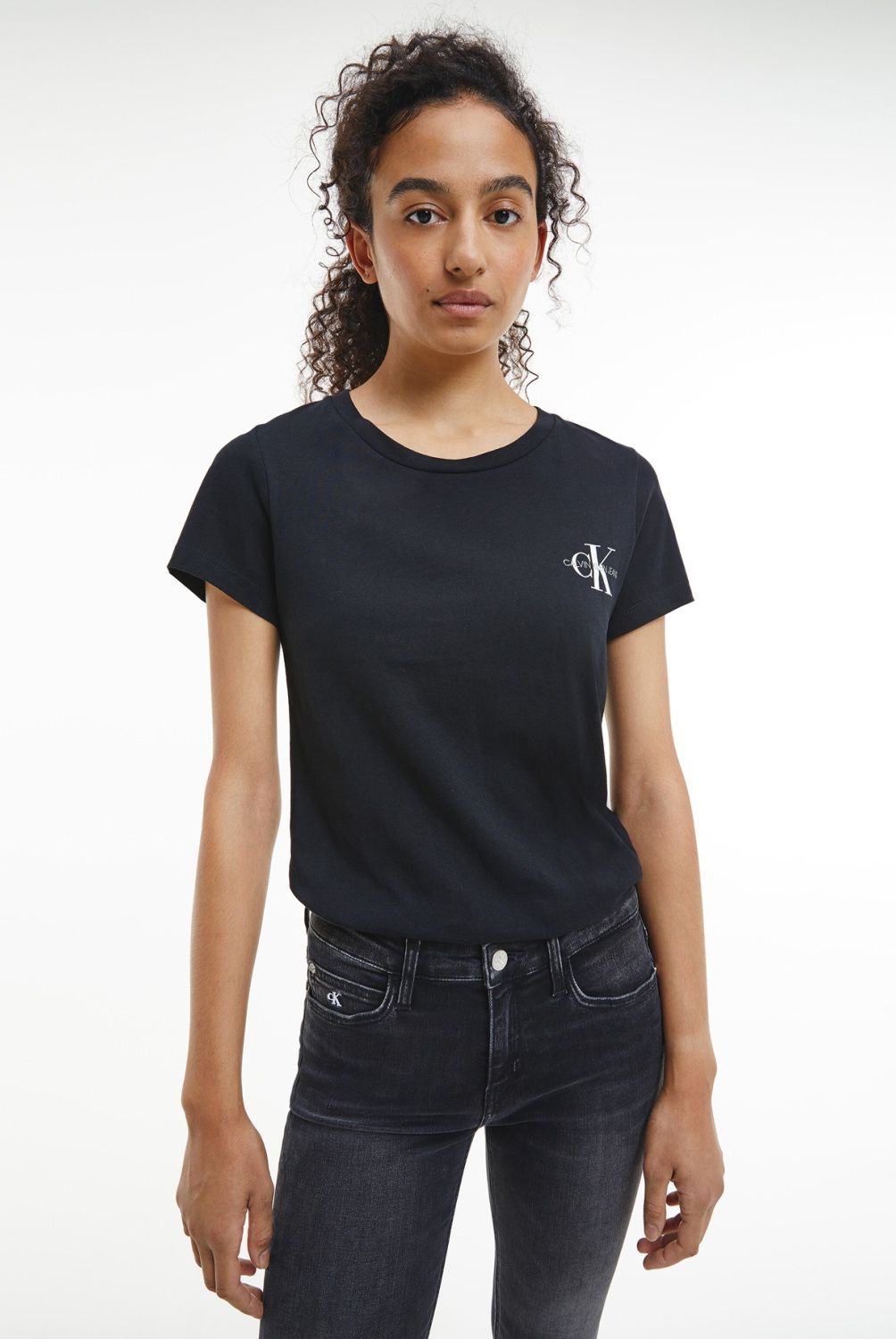 CALVIN KLEIN - Calvin Klein Polera Estampada Mujer