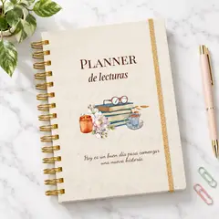 FATI - Planner de lectura con registro de libros y reseñas