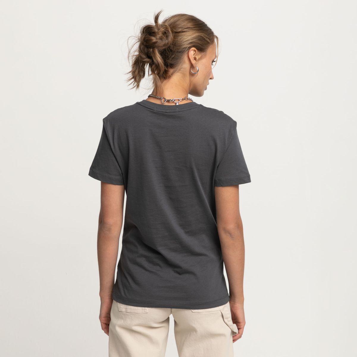 CALVIN KLEIN - Calvin Klein Polera Estampada Mujer