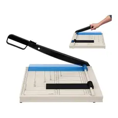 ATURE - Guillotina Para Papel A4 Cortador De Papel Con Seguridad