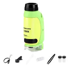 KUANGYE - Microscopio Portátil 250x Científico Inalambrico Educativo