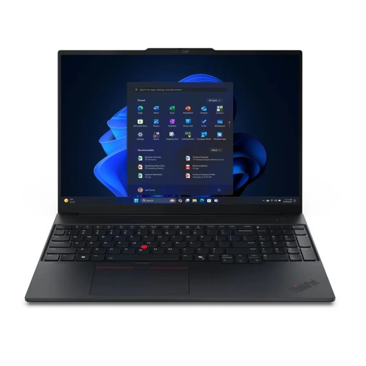 LENOVO - Notebook Lenovo ThinkPad E16 Intel Core Ultra 7 16GB RAM 512GB SSD 16