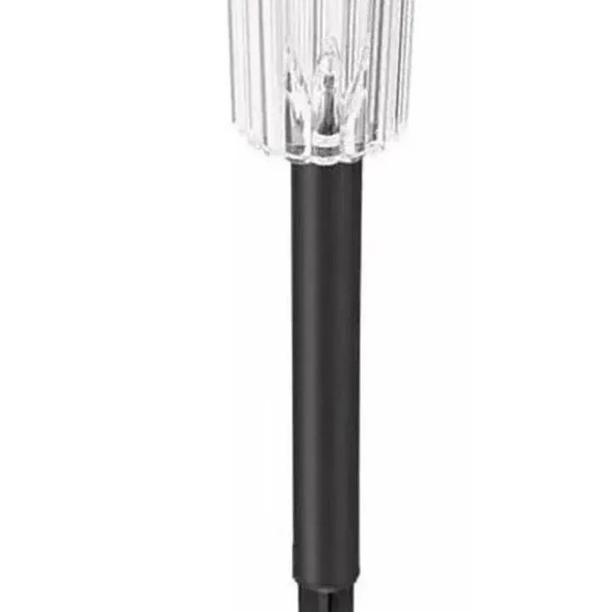 IMPORTCLICK - Pack 12 Estacas Focos LED Solar Jardín Exterior Negro