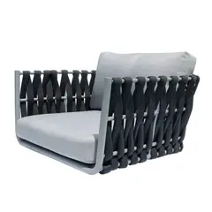 IMPORTCLICK - Silla Colgante Mecedora Mónaco 120 KG Negro