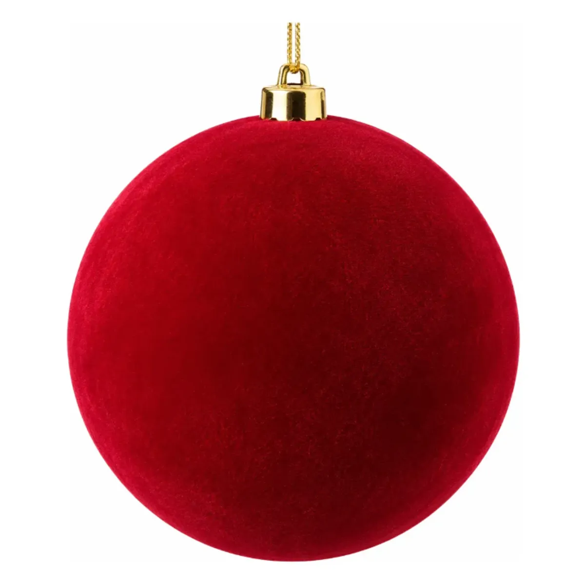 GENERICO - Bola Navideña Esfera Grande 20 Cm Terciopelo Árbol