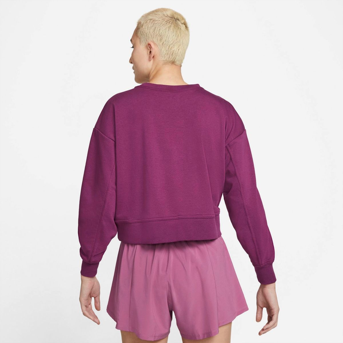 NIKE - Polerón Casual Manga Larga Algodón Mujer Nike