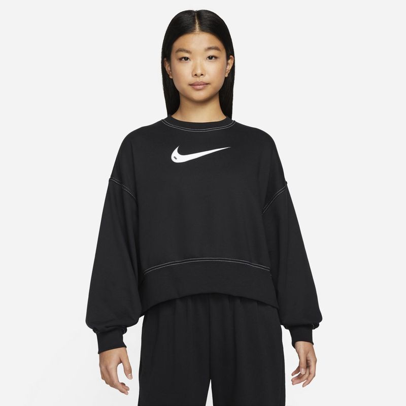 NIKE - Nike Poleron Casual Manga Larga Algodón Mujer