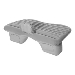 IMPORTCLICK - Colchón Infable Automóvil 2 Almohadas + Compresor Gris