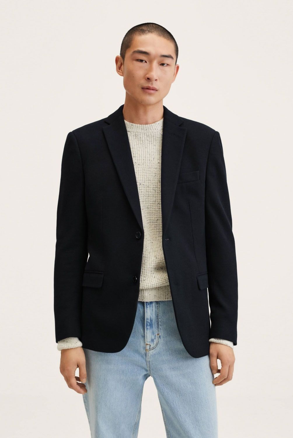 MANGO MAN - Mango Man Blazer Algodón Hombre