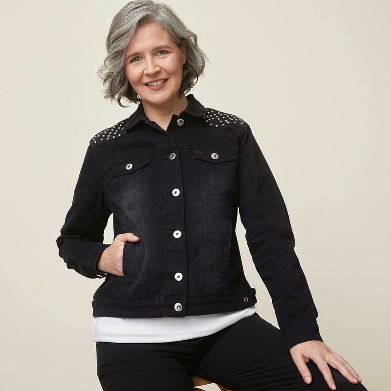 STEFANO COCCI - Stefano Cocci Chaqueta De Jeans Mujer