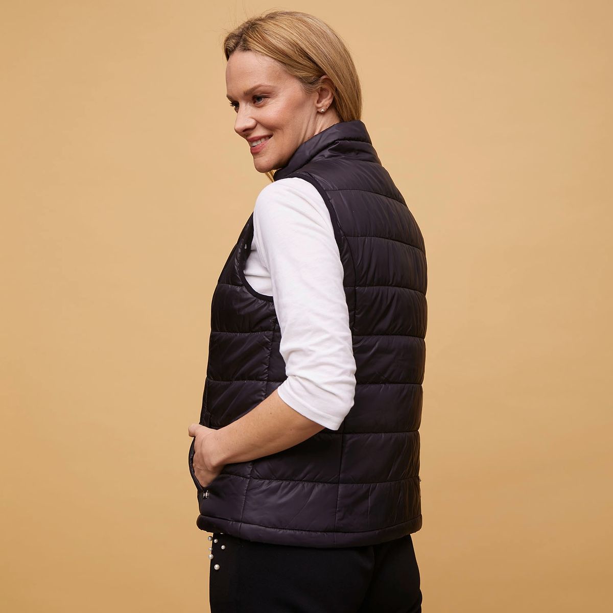 S COCCI - Stefano Cocci Parka Sin Mangas Mujer