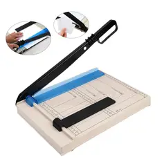GENERICO - Cortadora Papel Manual A4 Oficina Guilotina de Escritorio