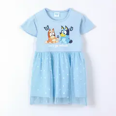 BLUEY - Vestido Niña Bingo & Celeste