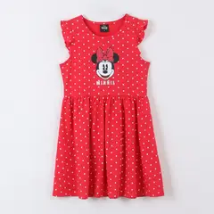DISNEY - Vestido Niña Minnie Rojo