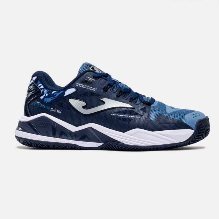 Zapatillas Pádel Hombre Spin Clay 2633 Azul