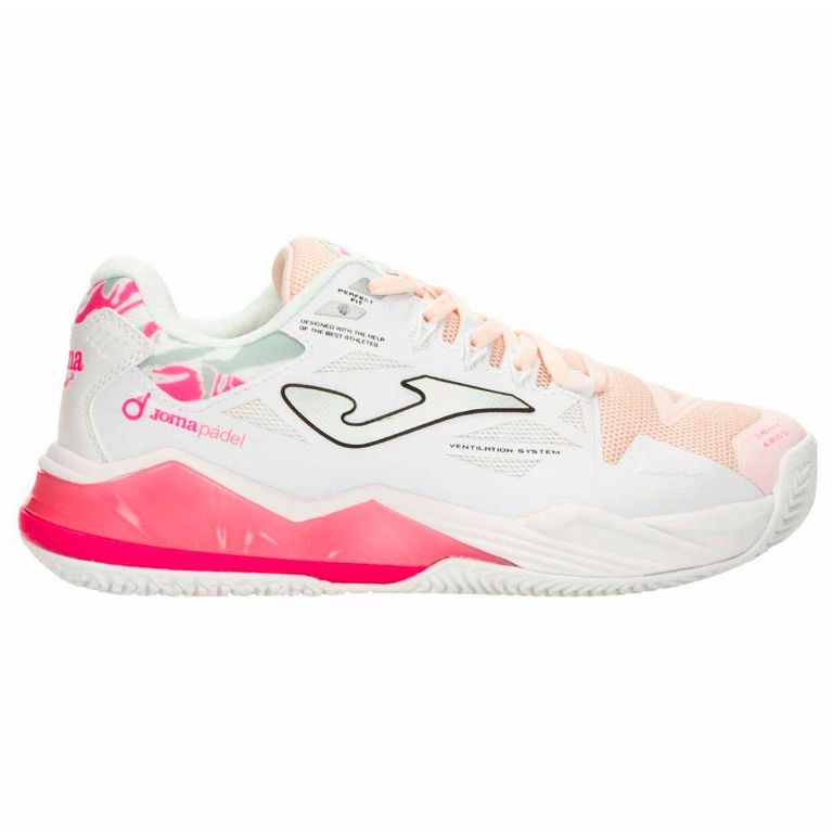 Zapatillas Pádel Mujer Spin Clay 2632 Blanco