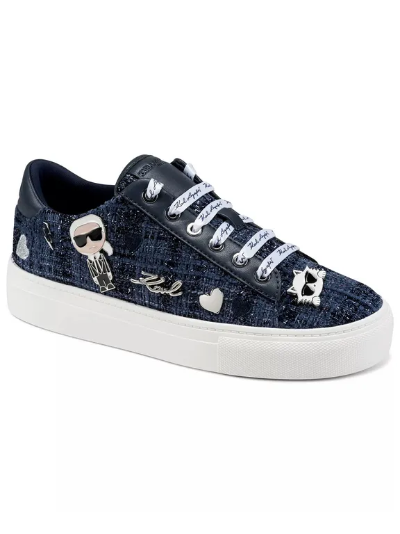 Zapatillas CATE PINS con cordones Azul