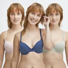 PALMERS - Pack De 3 Sostenes Mujer