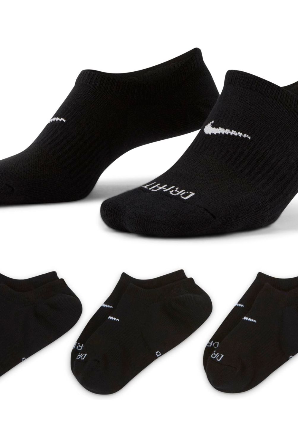 NIKE - Nike Pack De 3 Calcetines Invisibles Deportivos Mujer