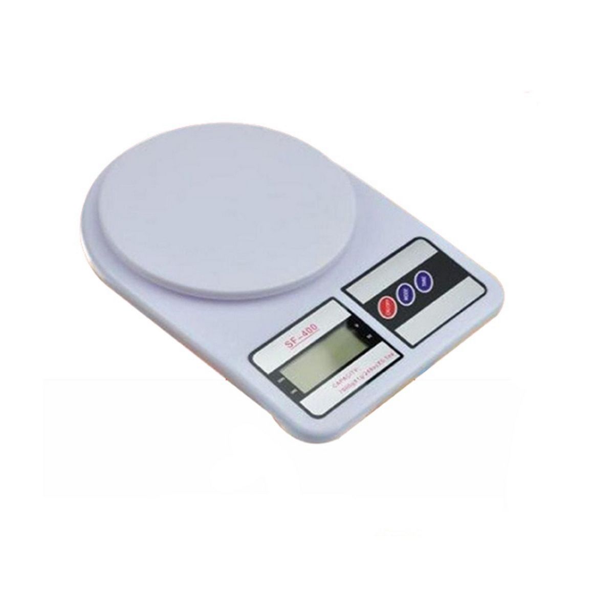 IMPORTCLICK - Pesa Digital Productos Cocina 10 KG Blanca