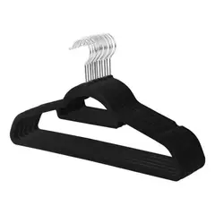 GENERICO - Pack 5 Colgadores De Ropa Terciopelo Antideslizante