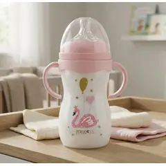 TEDMIMAK - Mamadera boca ancha 240 ml para bebe