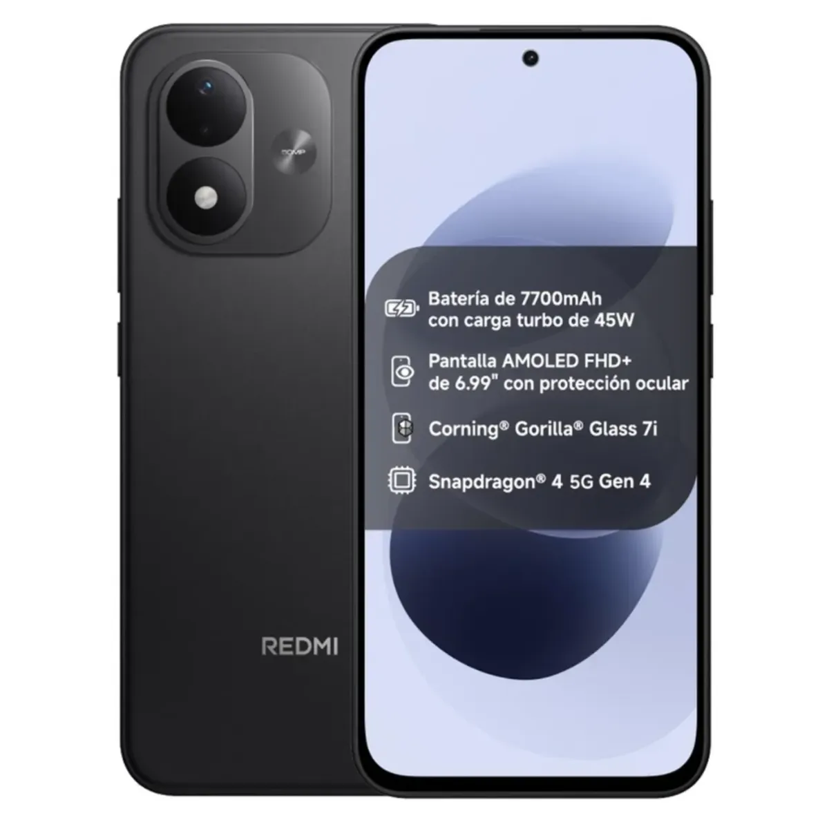 XIAOMI - Xiaomi Redmi Note 17 5G 128GB - Negro