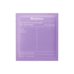 BIODANCE - Mascarilla de Hidrogel Rejuvenating Caviar PDRN Real Deep Mask