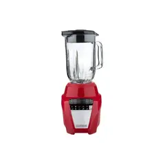 BLACK+DECKER - Licuadora 700W Vaso de Vidrio 1500 ml Roja