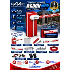 FAAC - BARRERA DE ACCESO 680H