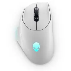 ALIENWARE - Mouse Gamer - AW620M - 7 Botones - 26.000 dpi - Inalámbrico 2.4 GHz/USB - Lunar Light