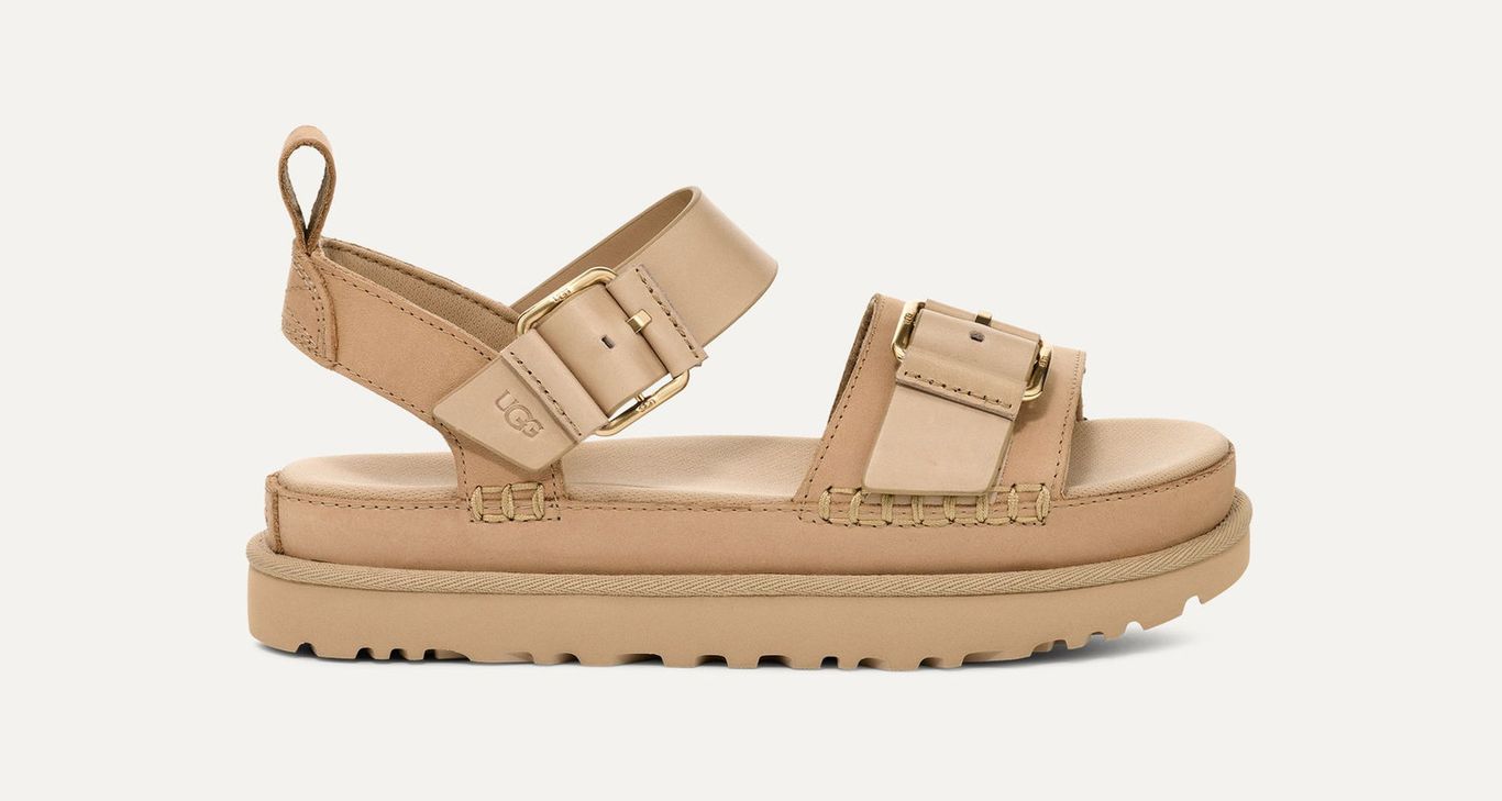 Sandalia Mujer Goldenstar Villa Beige