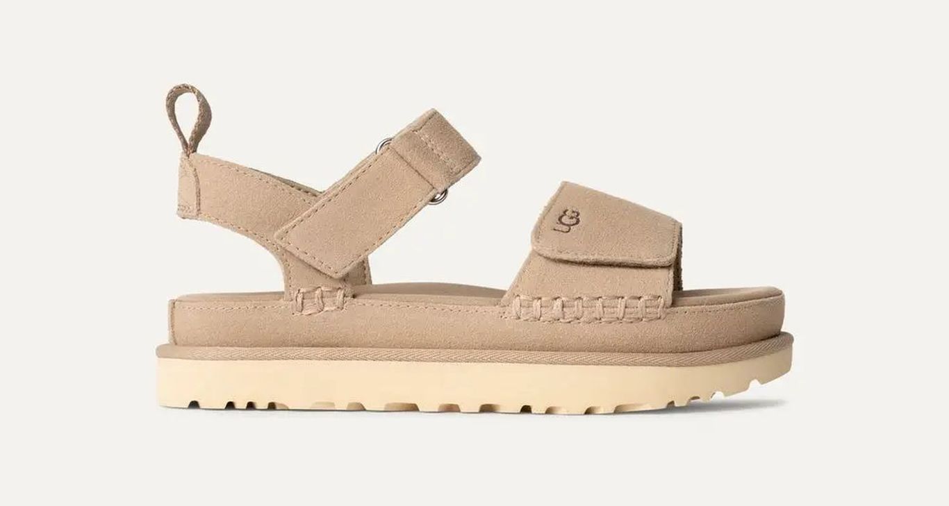 Sandalia Mujer Goldenstar Beige