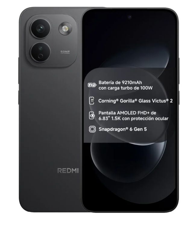 Redmi Note 17 Pro Max 5G 256GB - Negro