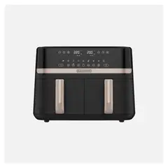 BLACK+DECKER - Freidora De Aire Air Frye 2 Bandejas 9L Digital Purifry