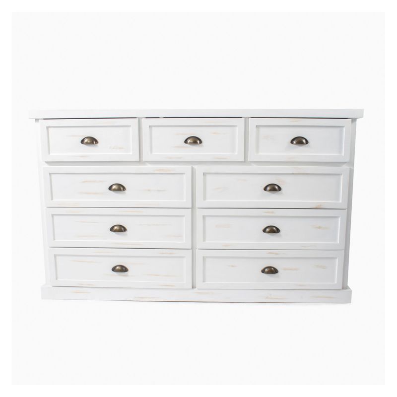 POTICHE MUEBLES & DECORACION - Cómoda 9 Cajones Milna