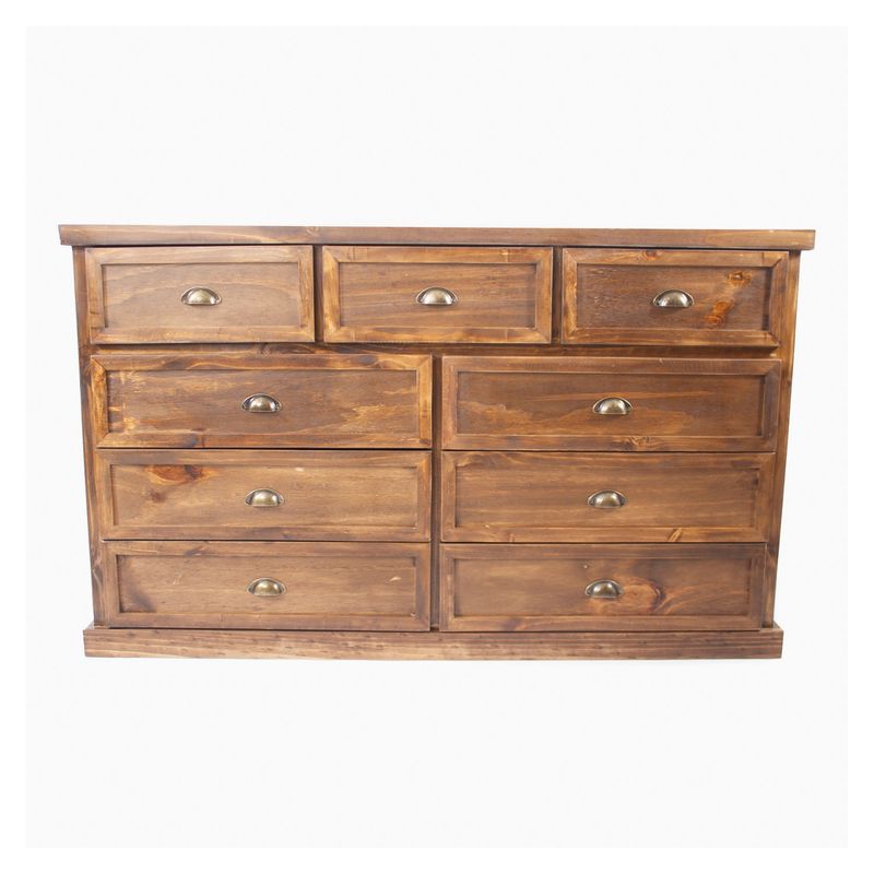 POTICHE MUEBLES & DECORACION - Cómoda 9 Cajones Milna