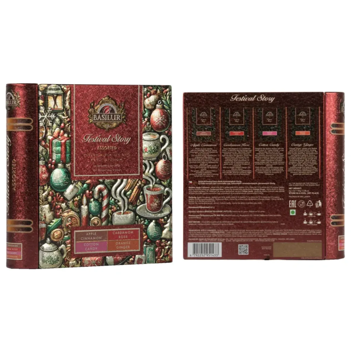 BASILUR book metalico Libro Festival Story - 32 Bolsitas - Basilurrr ...