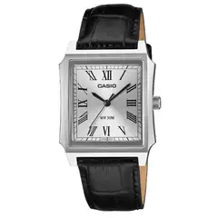 CASIO - Reloj Tank Análogo MTP-B190L-7BV Caja Acero
